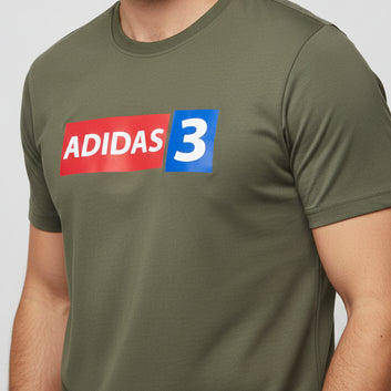 Bold Adidas 3 Graphic T-Shirt